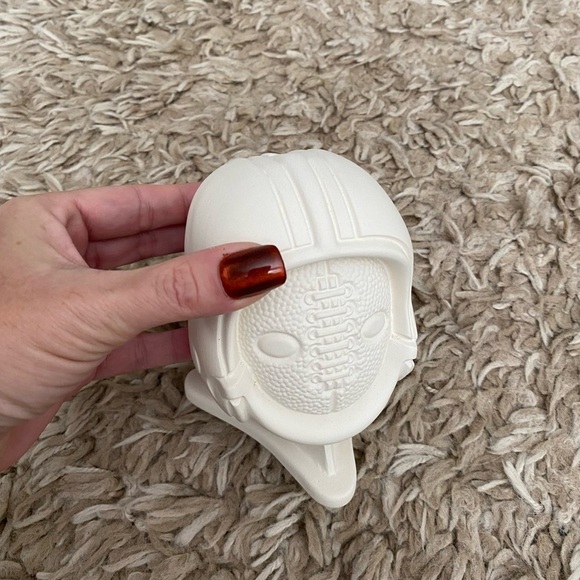 Football Sport Coin Bank Ceramic Bisque Ready To Paint Pottery Helmet DIY Craft - Picture 3 of 9